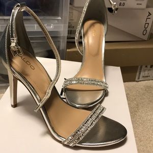 Silver heels